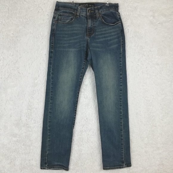 Bailey's Pt Womens Jeans Skinny Blue Denim Medium Wash Mid‎ Rise Whiskering 28 - Picture 1 of 12